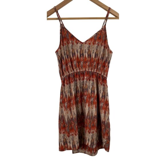 Forever 21 Womens Size Medium Orange V-neck Crossover Chest Mini Wrap Dress - Picture 6 of 12